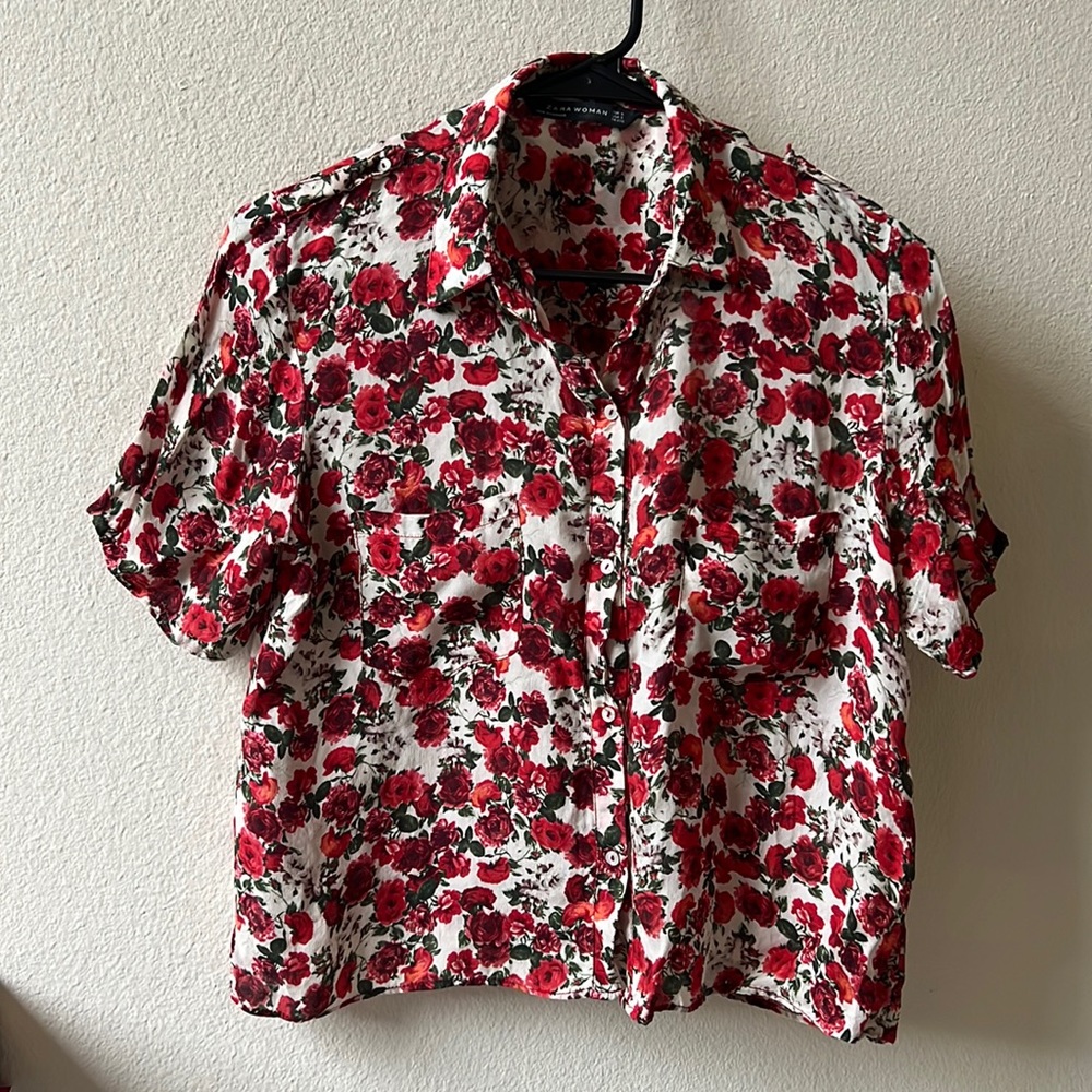 Silk Shirt - Zara